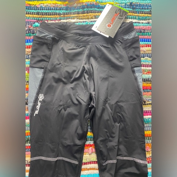 Sural Athletic Pants, Sz S, 3 Pockets, 31” Long, Drawstring Waist, Black - Picture 2 of 10